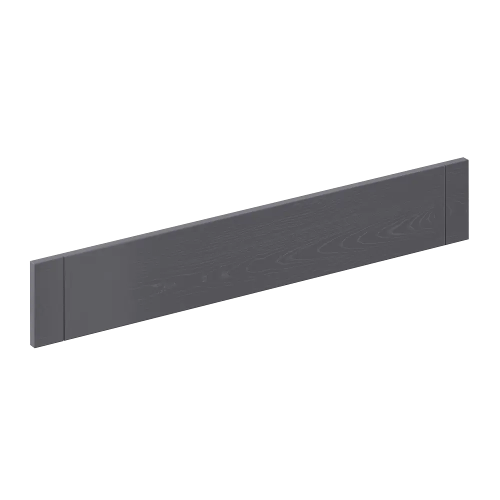 Фасад для кухонного ящика Петергоф грей 79.7x12.5 см Delinia ID МДФ цвет графит STLM-2027451