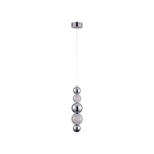 90758315 Светильник подвесной светодиодный KINK LIGHT 08038-1A.02 Амита 12 м² нейтральный белый свет цвет хром STLM-1331844