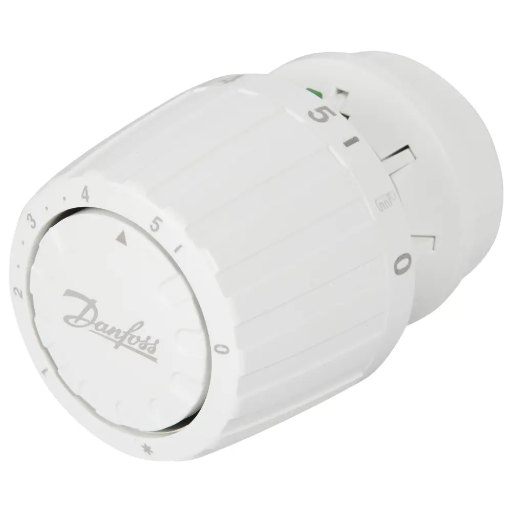 Термостатический комплект для радиатора прямой Danfoss 3/4" с термостатической головкой для однотрубной системы STLM-2045547 - Вид №1