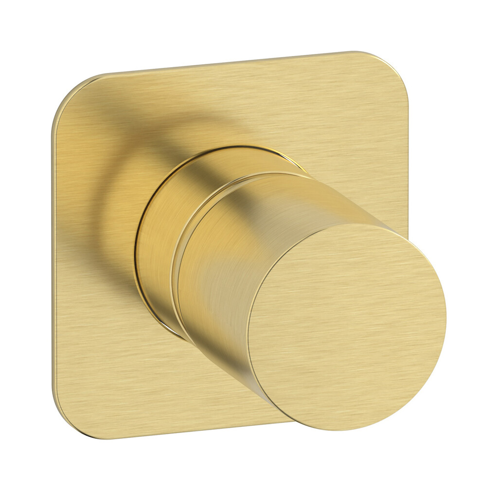 Внешние части встроенного смесителя на 1 потребителя WE ARE IB rr300is Brushed Pale Gold Brera