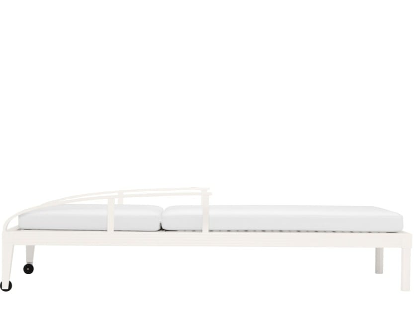 Алюминиевая Садовая кровать с подлокотниками JANUS et Cie Quadratl ARCH-00102342 - Вид №1