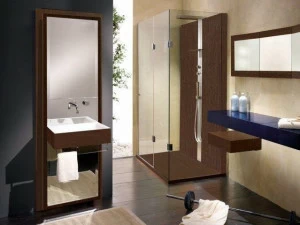 CARMENTA Деревянный туалетный столик с зеркалом Unico