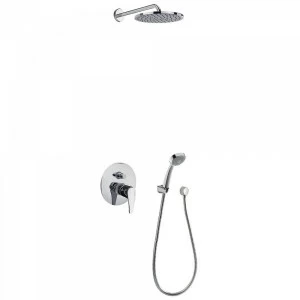 TRES ECO-TRES Комплект для ванны и душа скрытого монтажа 07088002 Хромированный