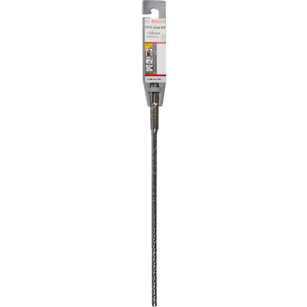 Бур по бетону SDS-plus 5X Bosch 16x250x310 мм BOSCH PROFESSIONAL STLM-2086374 - Вид №3
