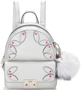 HWMG6967310SIL Рюкзак Backpack With Appliqués Guess Varsity Pop