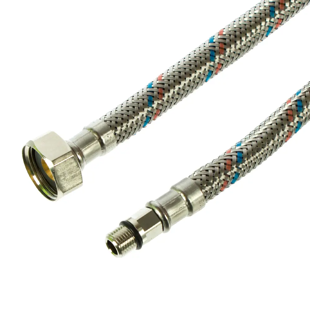Гибкая подводка для воды Equation 1/2" M10x18 мм штуцер-гайка 100 см STLM-2088905