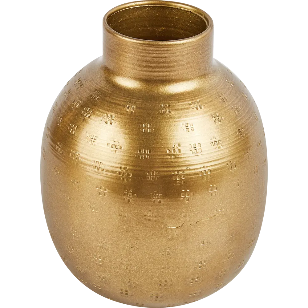 Ваза Atmosphera металл коричневый 14 см STLM-2065073