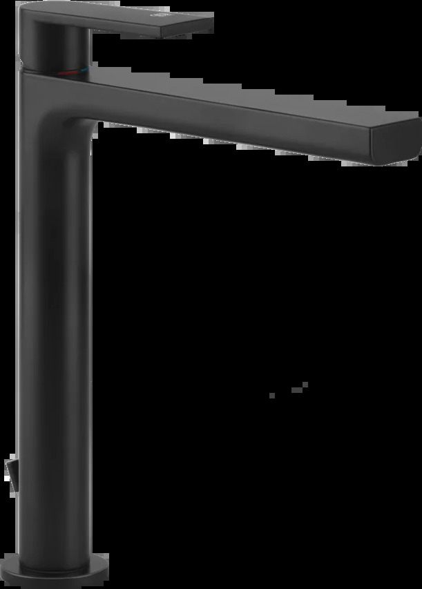 Смеситель для умывальника 38603 299 Gessi Via manzoni МАТОВО-ЧЕРНЫЙ