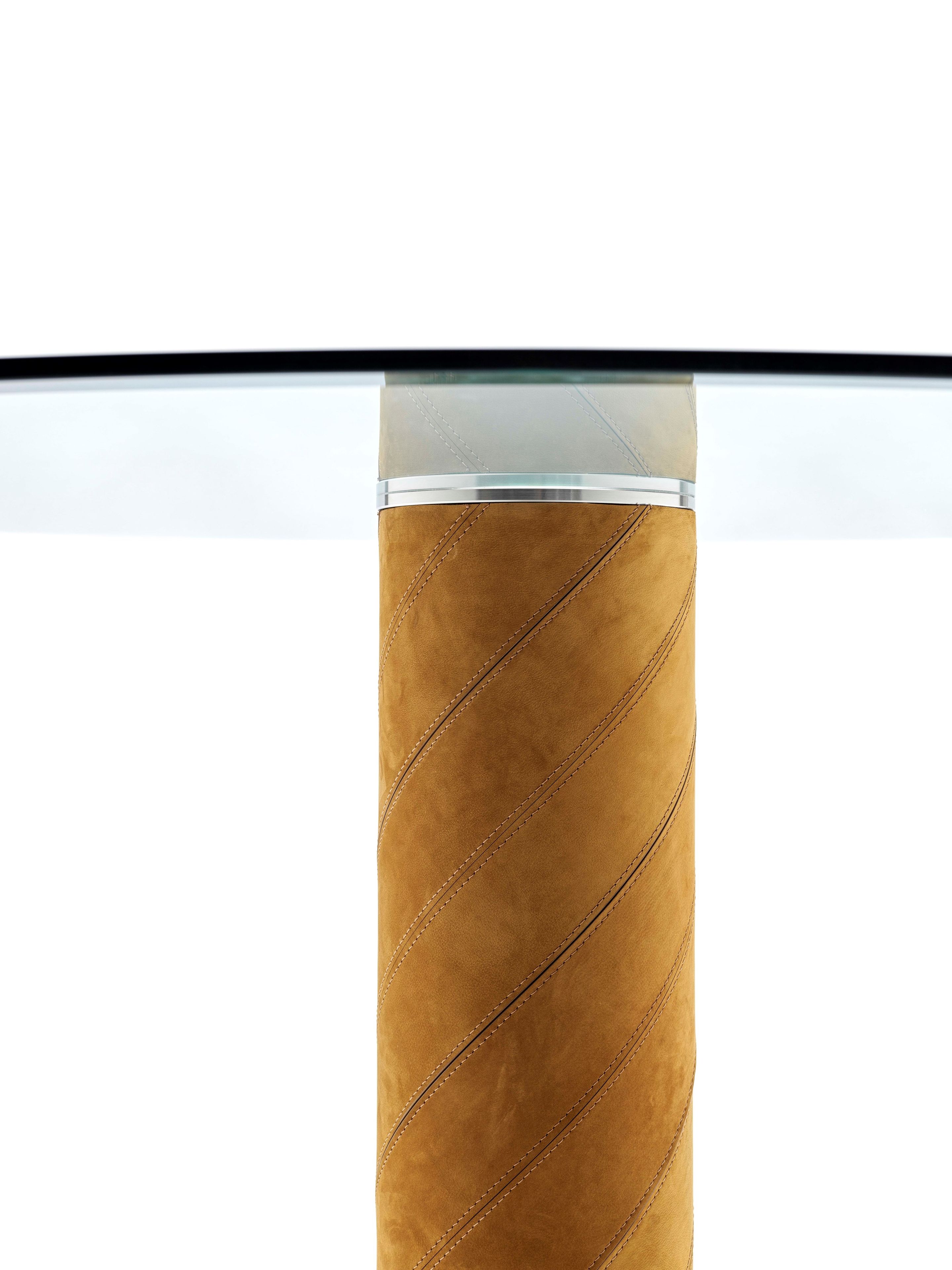 Круглый стеклянный обеденный стол Fasem Rolling ARCH-00119872 - Вид №3