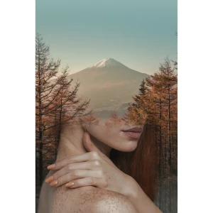 Картина на холсте Осеннее настроение 40x60 см