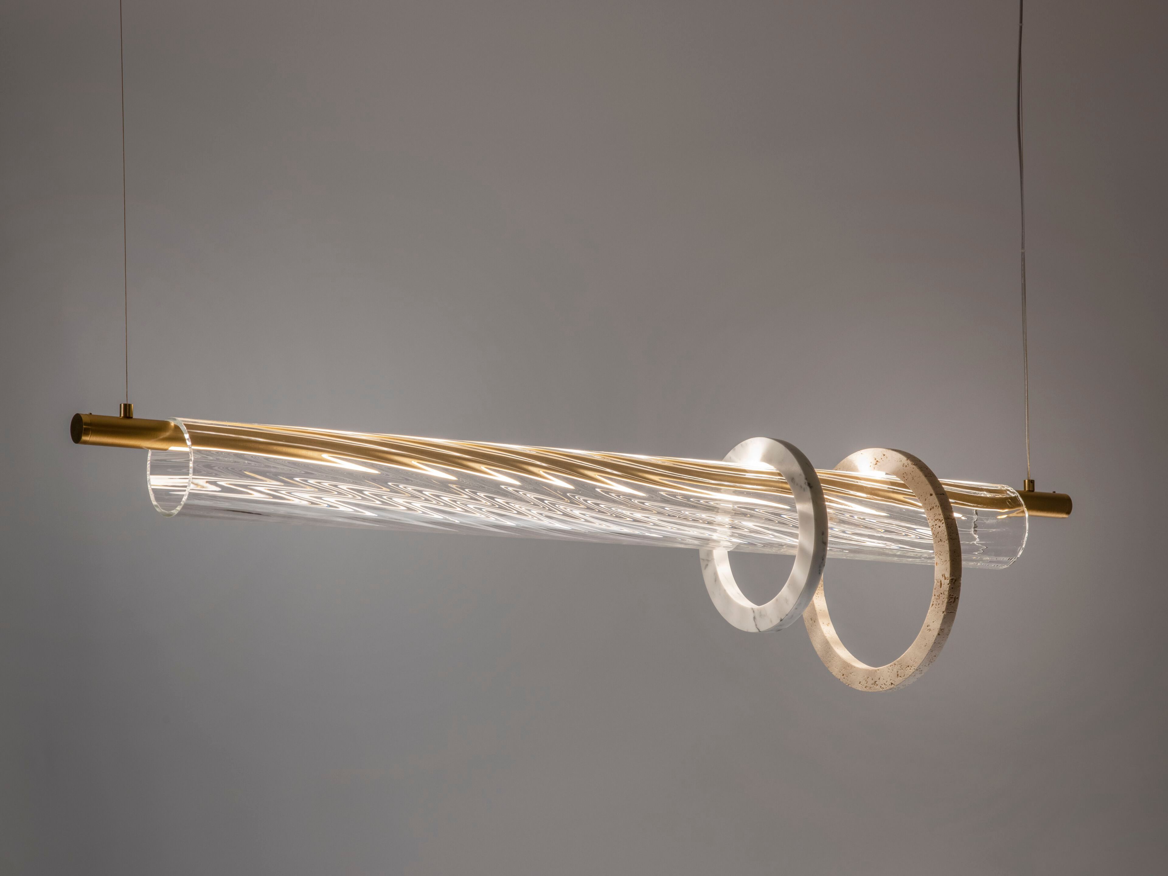 Стеклянный подвесной светильник Patrizia Volpato ORBITE ARCH-00141639