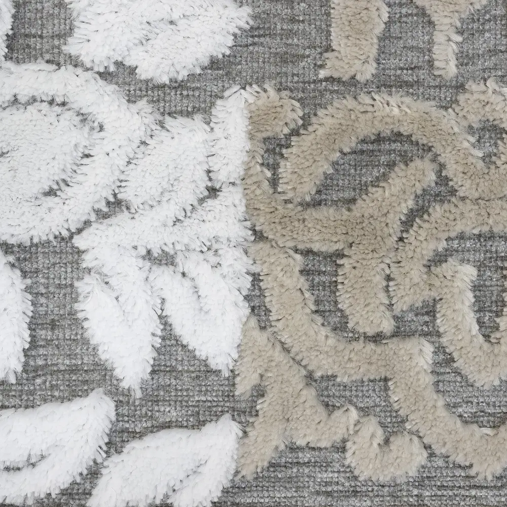 Ковер Роялтафт Шенилл 150x230 см полипропилен 84504_88 цвет серый STLM-2043890 - Вид №2