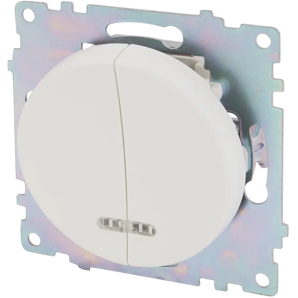 ONEKEYELECTRO Florence — двухклавишный выключатель с подсветкой 82126973 STLM-0019859 - Вид №2