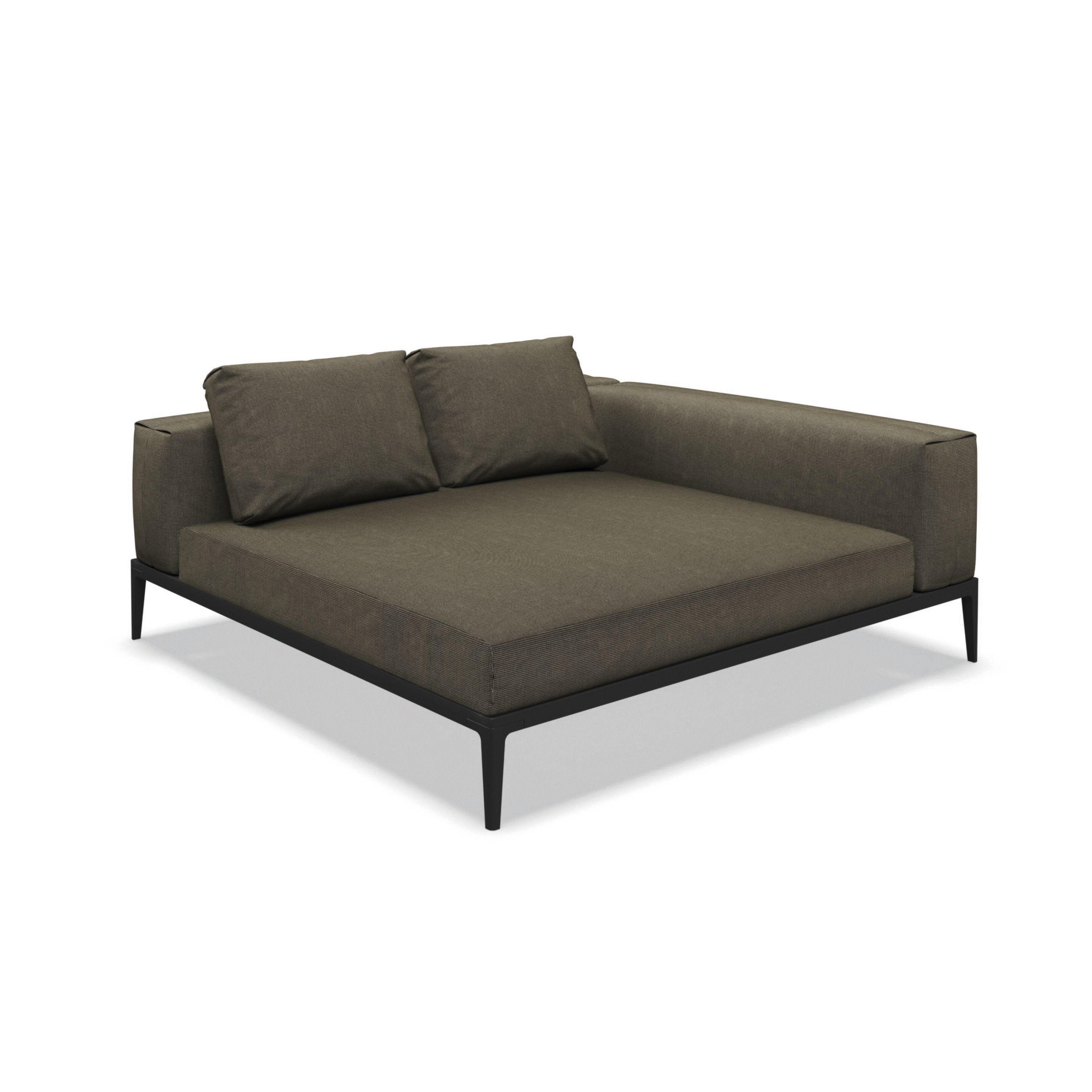 Тканевый угловой модульный садовый диван Gloster сетка ARCH-00114712 - Вид №33