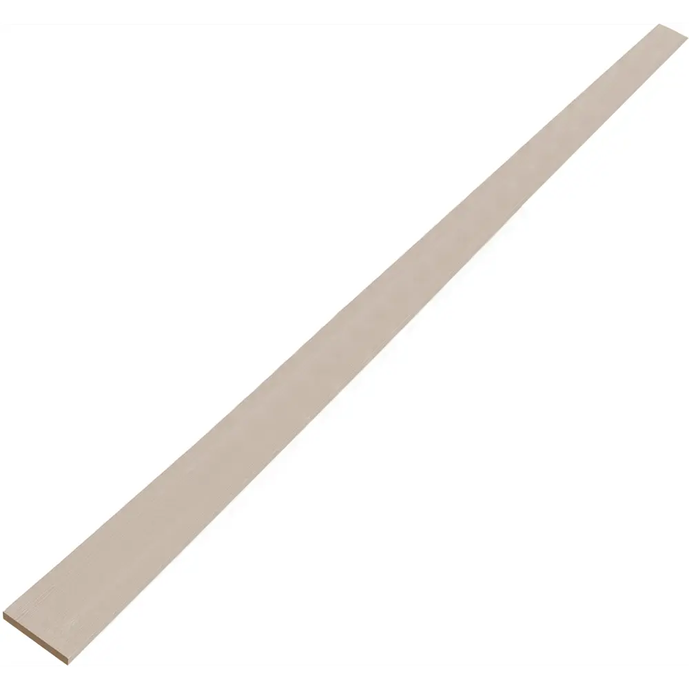 Добор 2050x150x8 мм финиш-бумага ламинация цвет капучино КРОНОПРОФИЛЬ STLM-2160352 - Вид №1