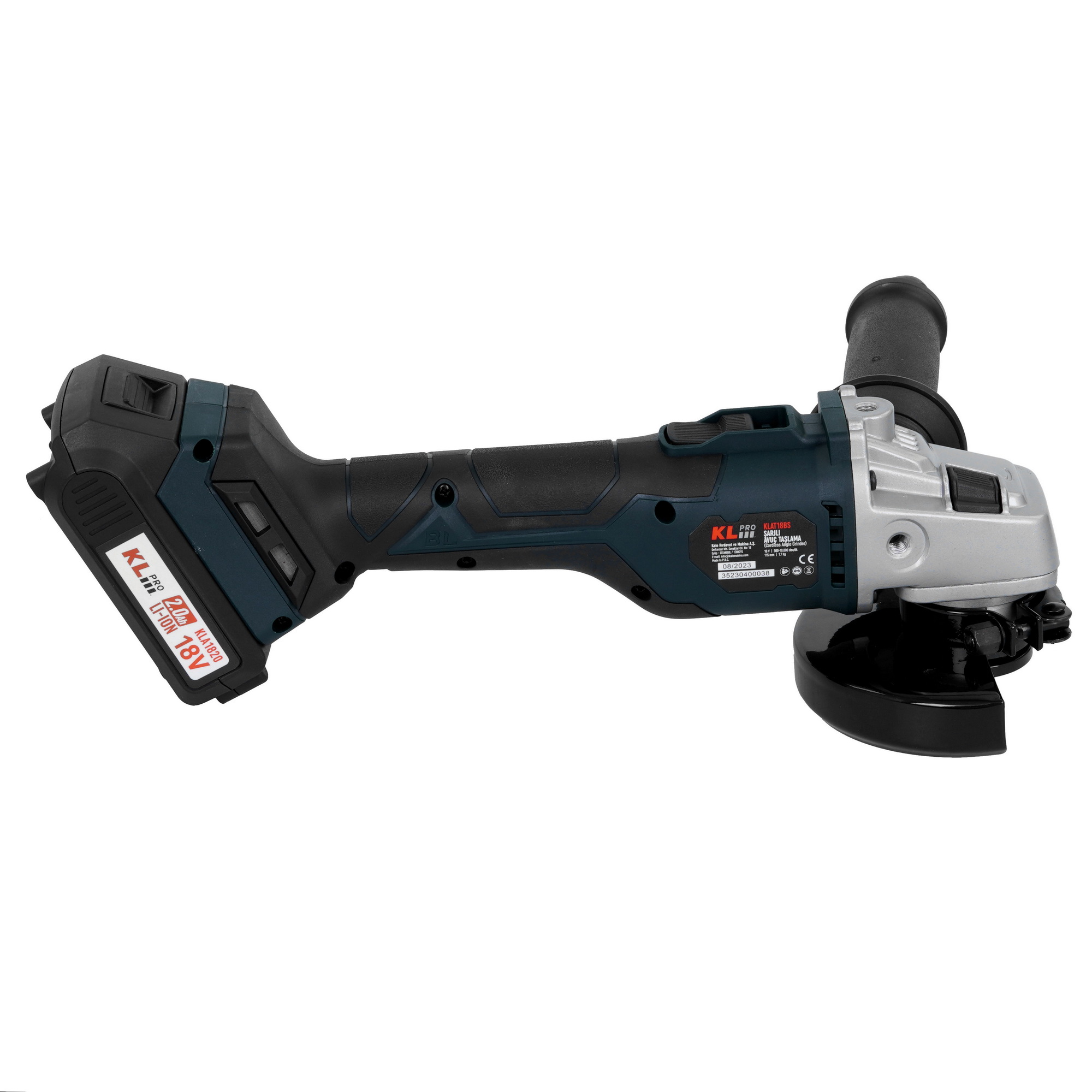 Углошлифовальная машина (УШМ) KLPRO KLAT18BS-20 9150451 STDN-0001797 - Вид №4