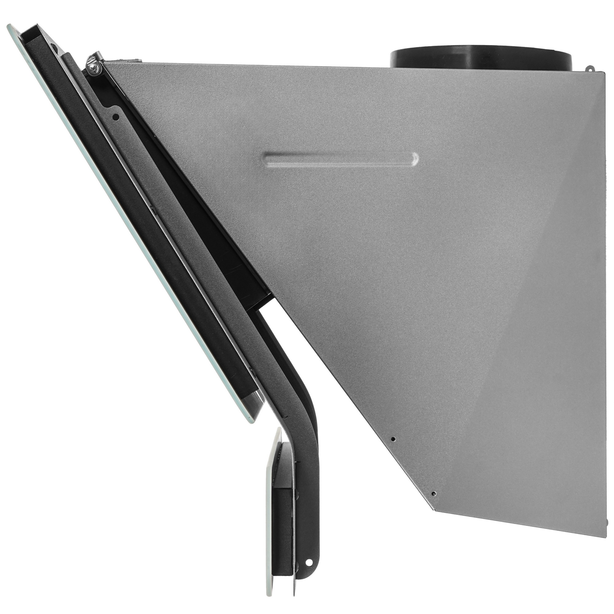 9054734 Вытяжка наклонная KRONA SATURN 600 DN 4S белый/белый, серебристый STDN-0039405 - Вид №3