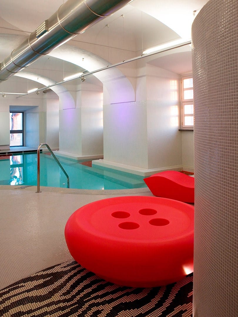 Низкий светящийся садовый стул из полиэтилена без спинки SLIDE BOT-ONE ARCH-00092904 - Вид №5