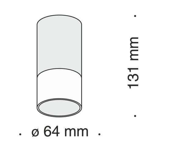 Алюминиевый и акриловый потолочный светильник Maytoni PAULINE ARCH-00039130 - Вид №4