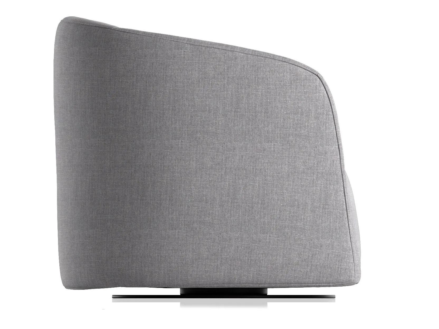 Тканевое вращающееся кресло с подлокотниками Natuzzi Italia LOGOS ARCH-00050981 - Вид №2