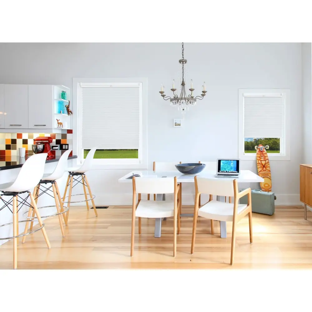 Плиссе с ручкой Плайн-Л 40х160 см текстиль цвет белый Santreyd STLM-2152877 - Вид №5