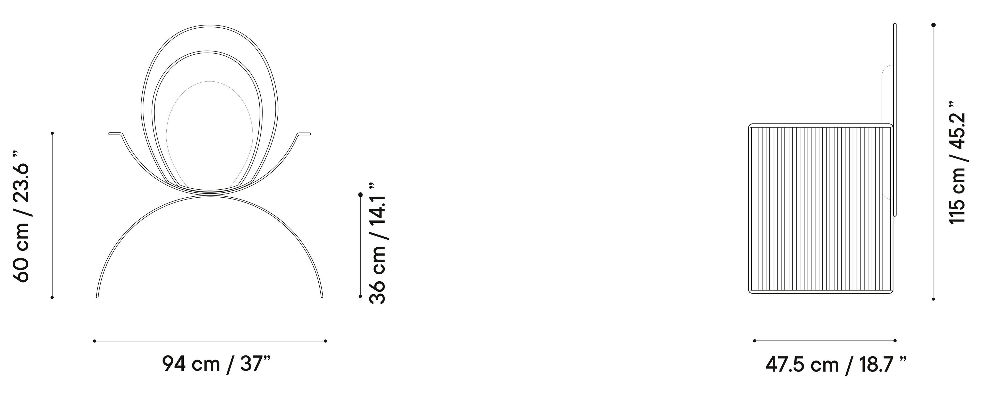 Стальной садовый стул с подлокотниками iSimar Romana ARCH-00082158 - Вид №18