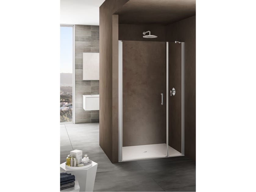 Стеклянная ниша душевая кабина с распашной дверью Provex Industrie ARCH-00089566