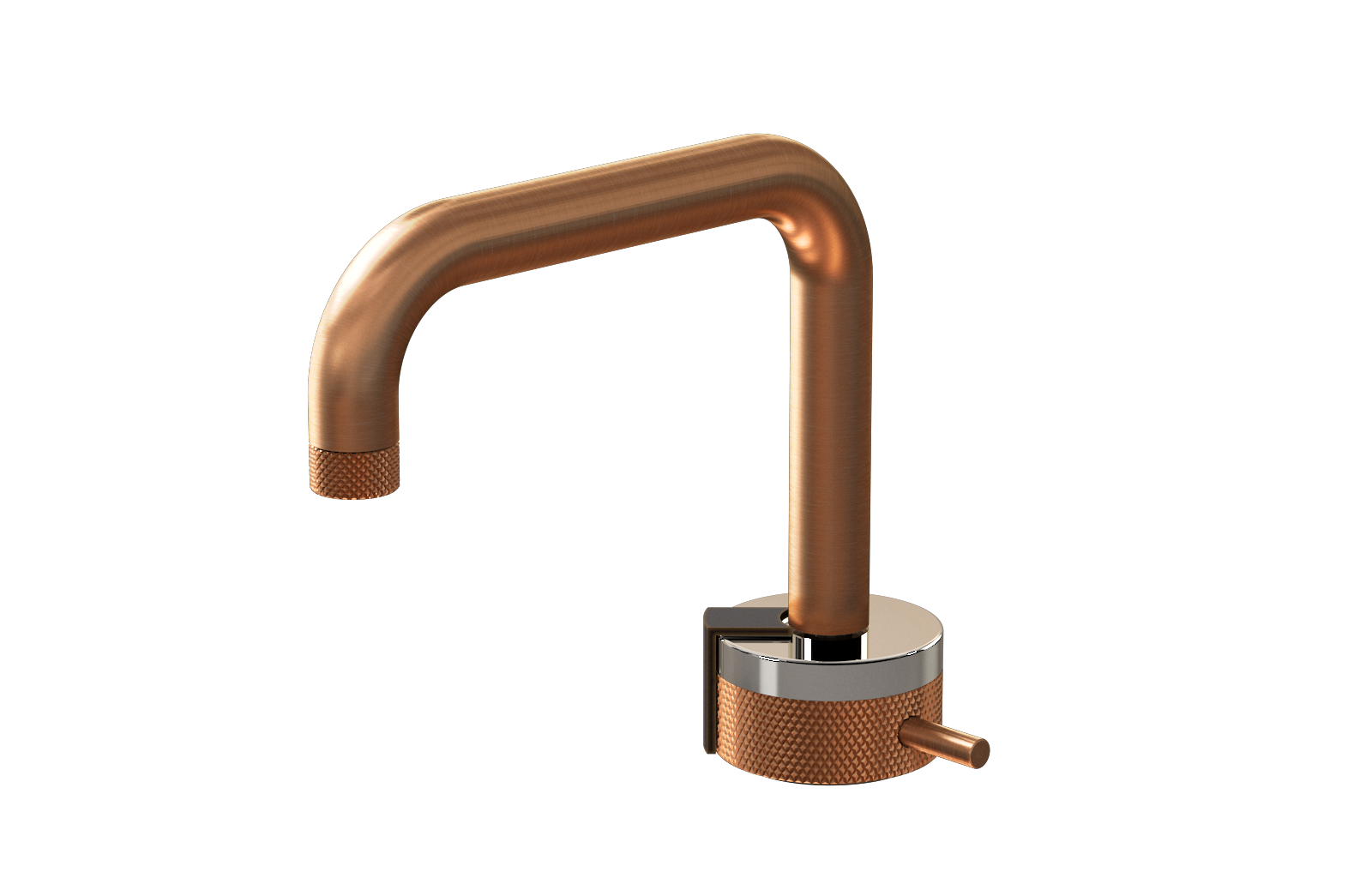 E-11500-R1PN-L2OB-BRG Однорычажный прогрессивный смеситель для раковины - излив 15,3см GRAFF MOD+