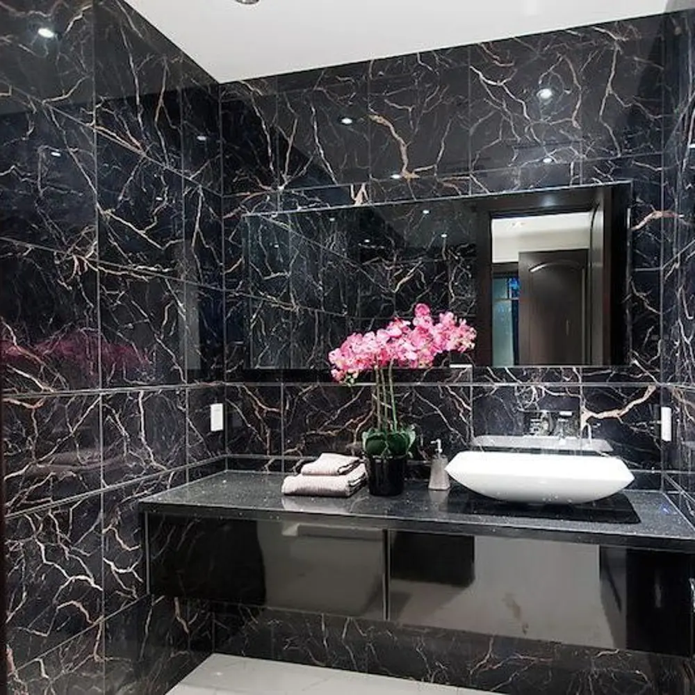 LAKO DECOR - Самоклеящиеся панели «Черный мрамор» для стен и пола 87289076 STLM-0073639 - Вид №5