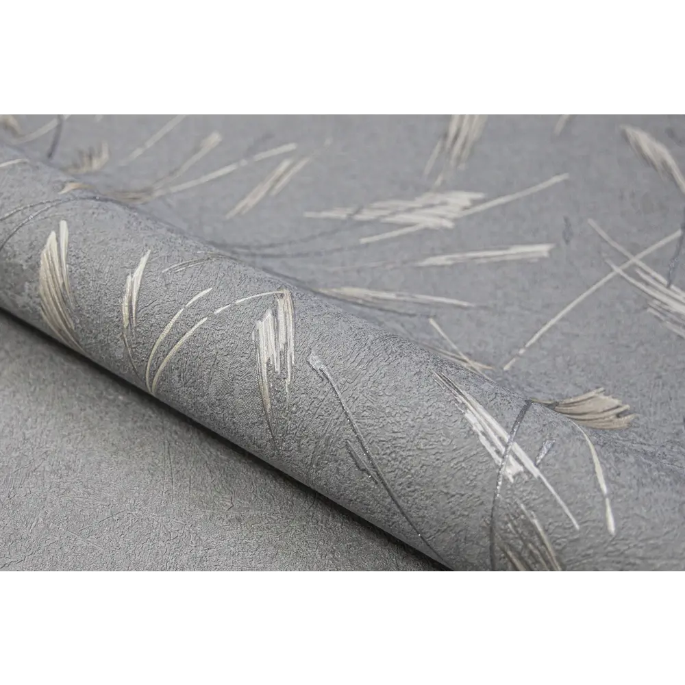 Флизелиновые обои Wallsecret Oslo: серый минимализм с текстурой 89389722 STLM-1579120 - Вид №3