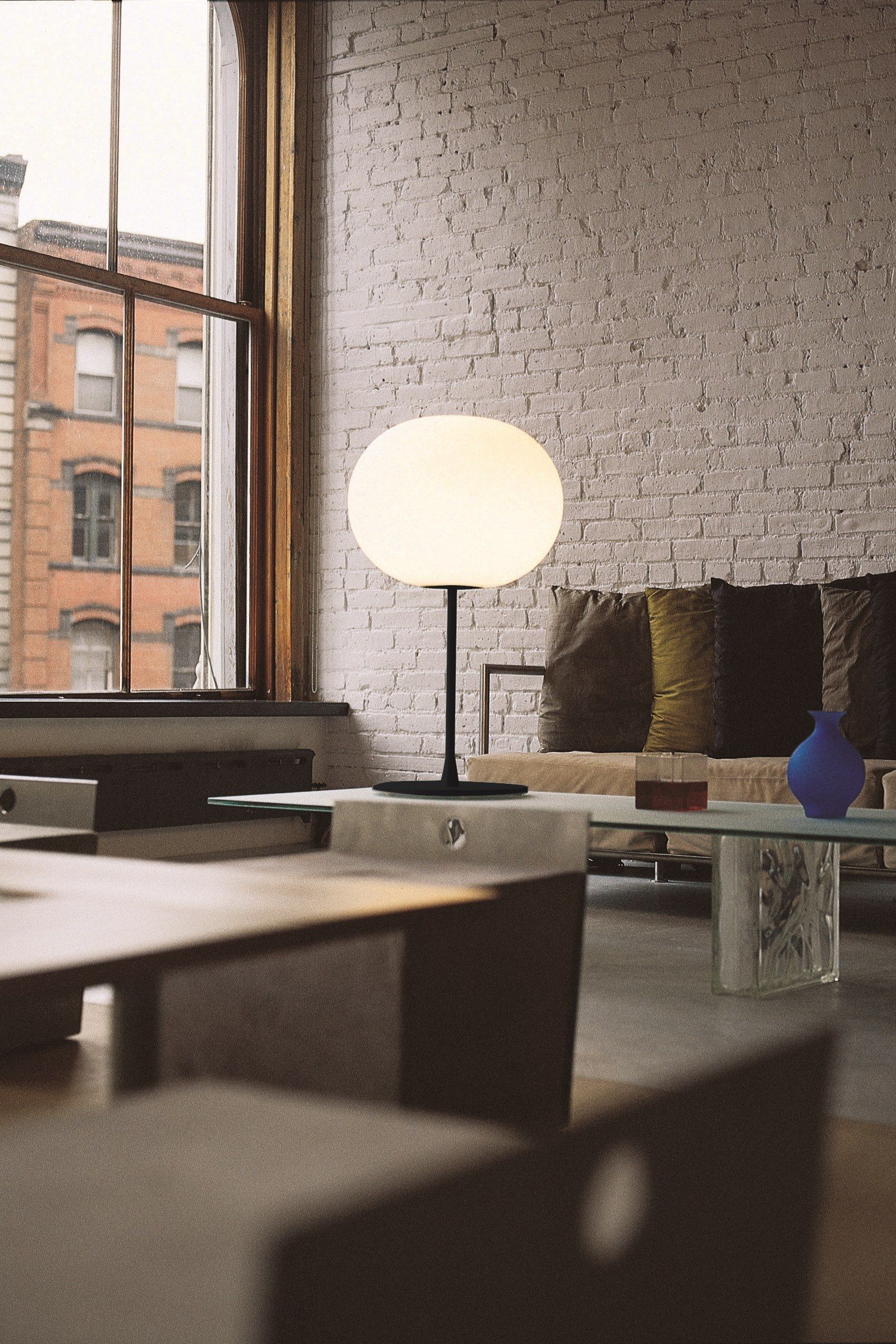 Стеклянная настольная лампа с диммером In Stock Flos ARCH-00034373 - Вид №3