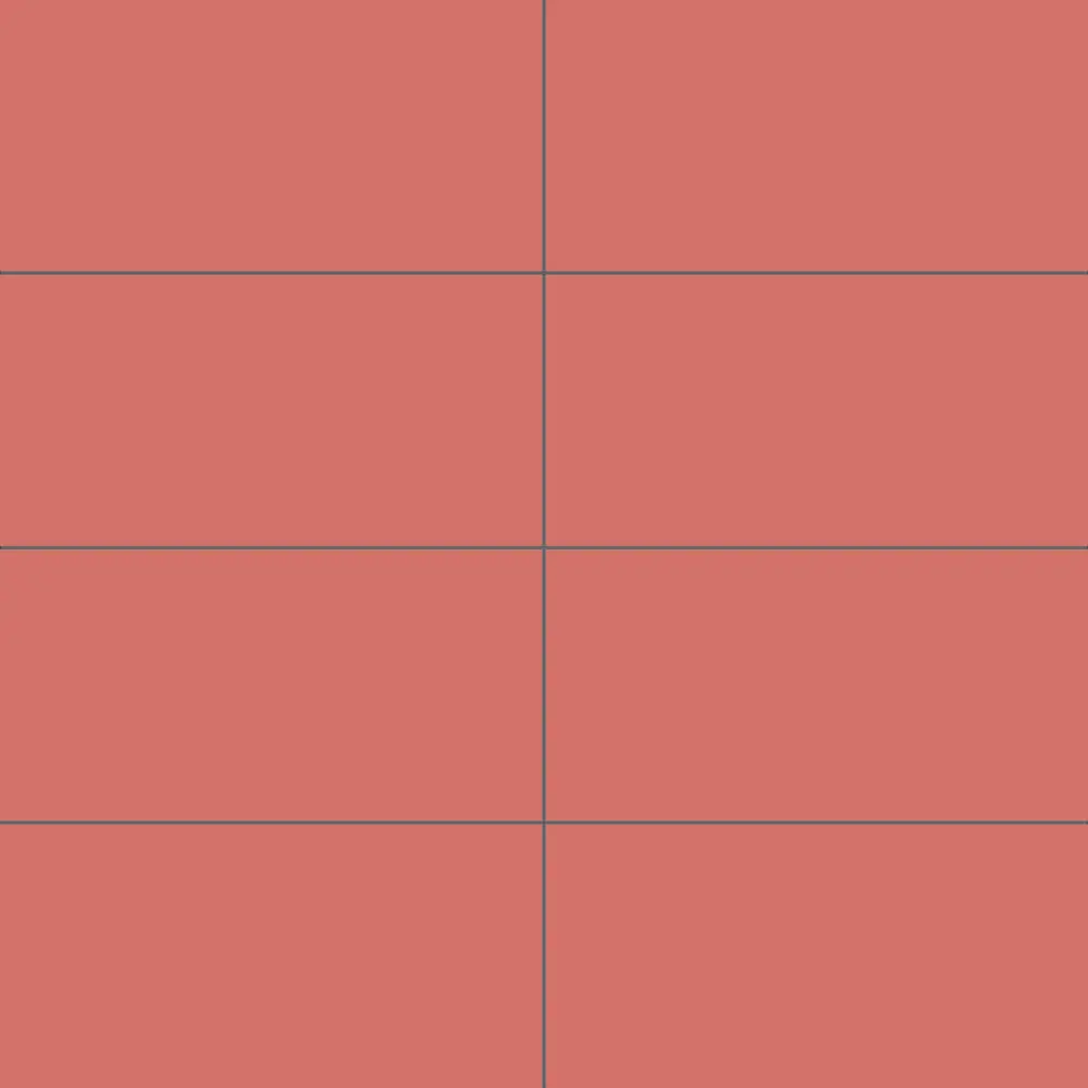 Плитка настенная Culto Asana Cotta 20x40 см 1.2 м² цвет терракотовый STLM-2188969 - Вид №1