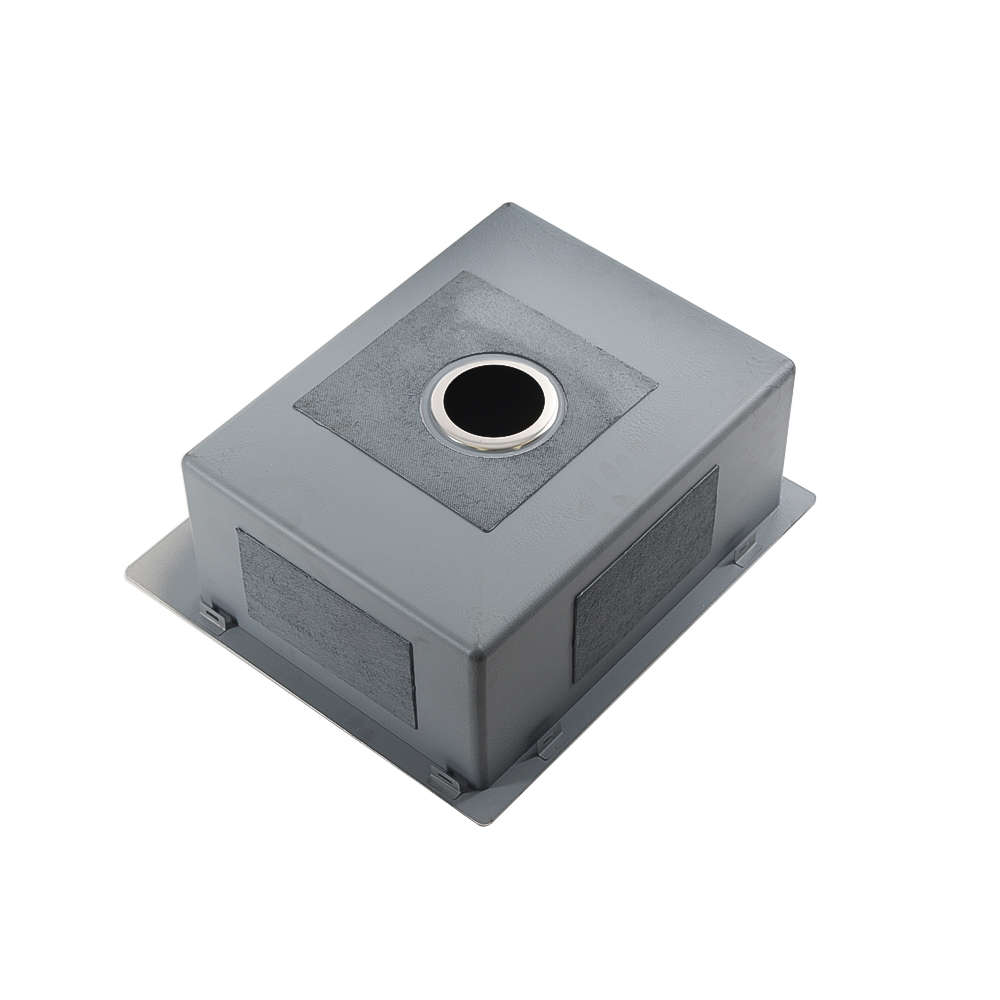 Мойка R5045H MELANA ProfLine 3,0/200 САТИН врезная прямоугольная MLN-R5045H - Вид №2