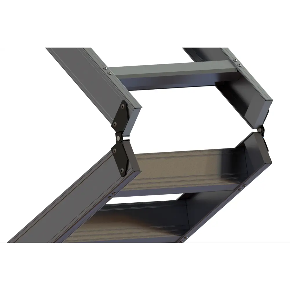Лестница чердачная складная с секциями ALU 70x120x280 см OMAN STLM-2037921 - Вид №3