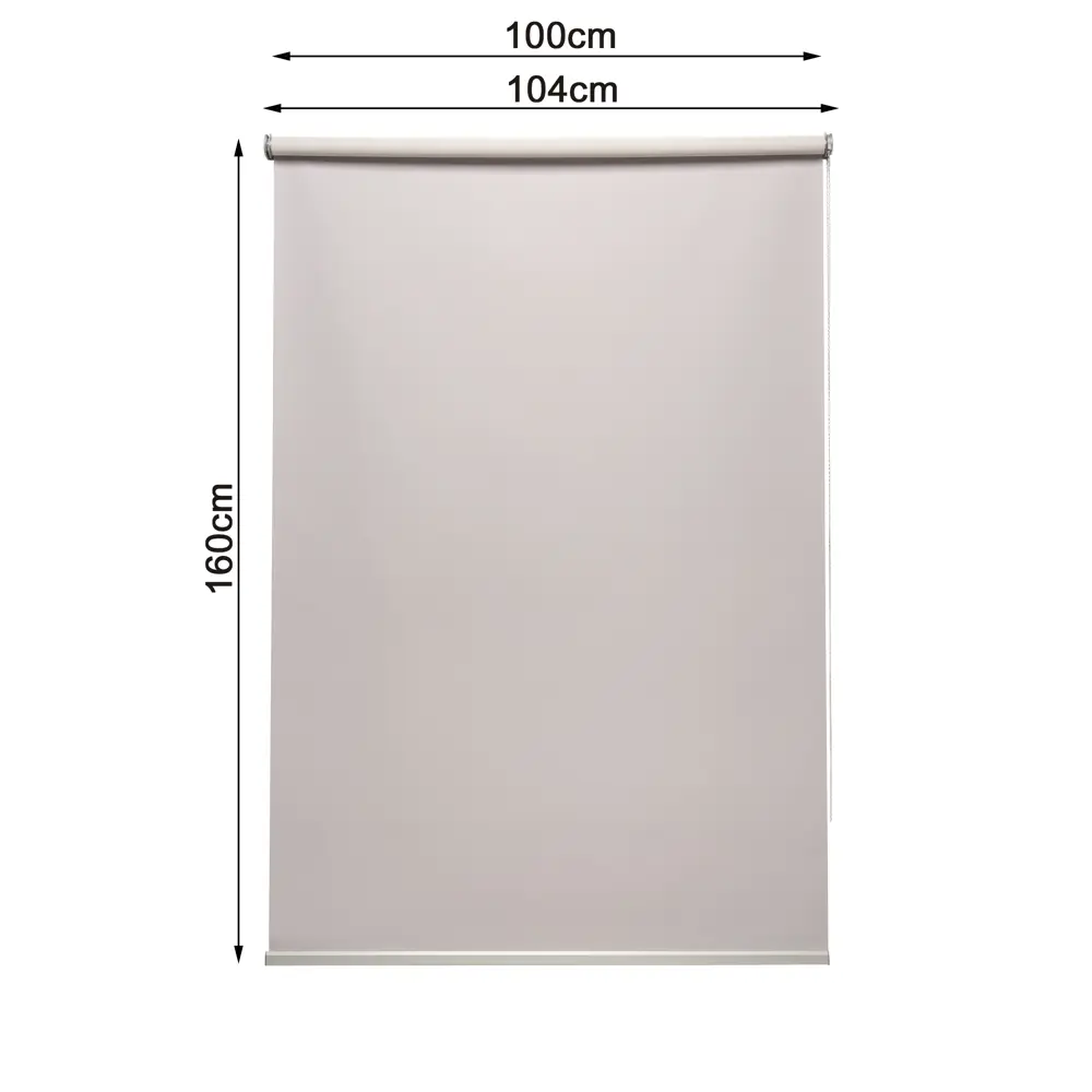 INSPIRE Belem — рулонная штора блэкаут светло-серая для полного затемнения 82689441 STLM-0034109 - Вид №2