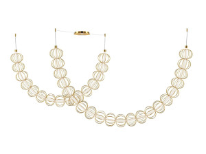 Металлический светодиодный подвесной светильник