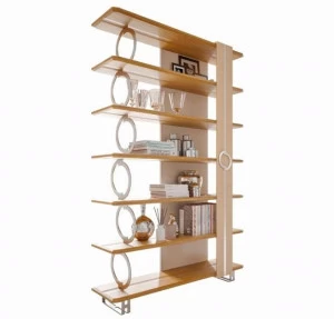 Caroti Открытый отдельно стоящий двухсторонний деревянный книжный шкаф в современном стиле Concept Art.173 - lift