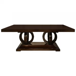 Обеденный стол раздвижной деревянный шпон вишни 200-260 см Mestre FRATELLI BARRI MESTRE 140520 Коричневый