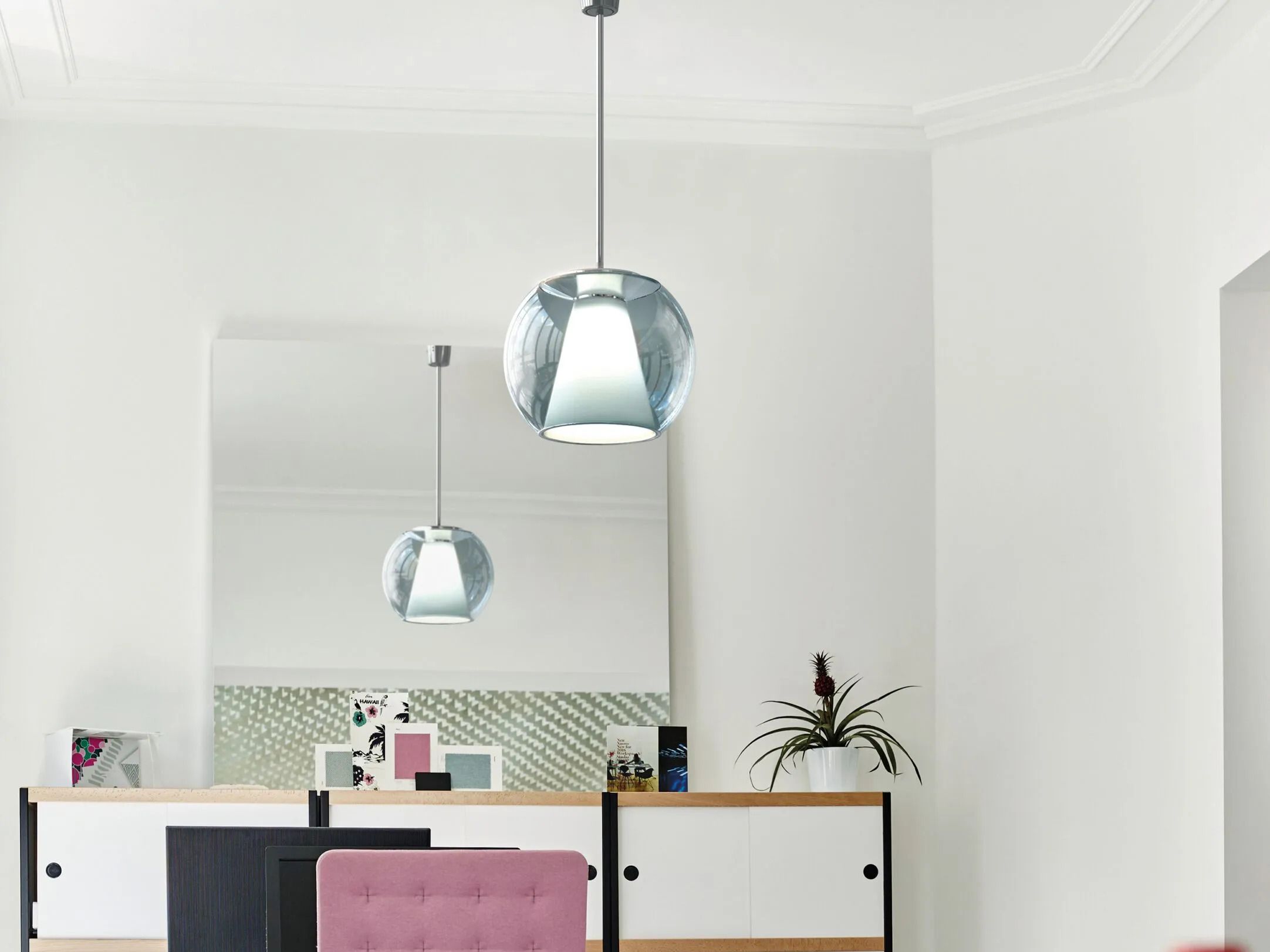 Выдувное стекло светодиодный подвесной светильник serien.lighting проект ARCH-00113938 - Вид №2