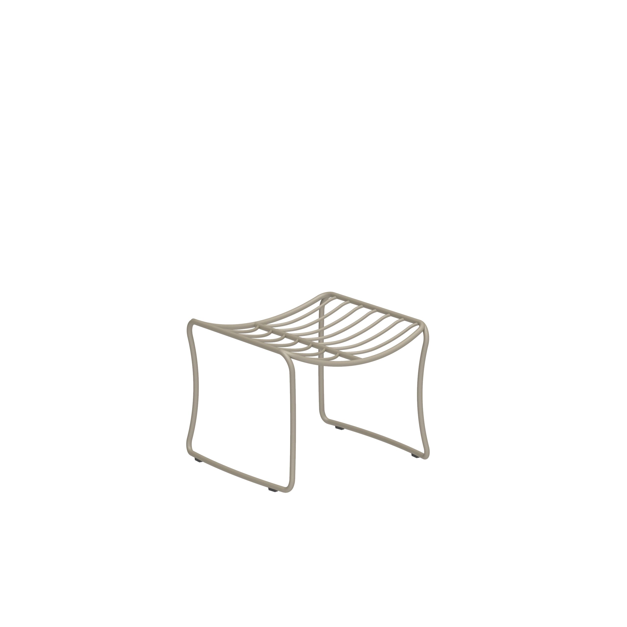 Квадратная подставка для ног из нержавеющей стали Royal Botania Folia ARCH-00100119 - Вид №7