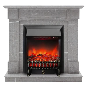 Обрамление REALFLAME Andrea для электрического камина серое 89231571