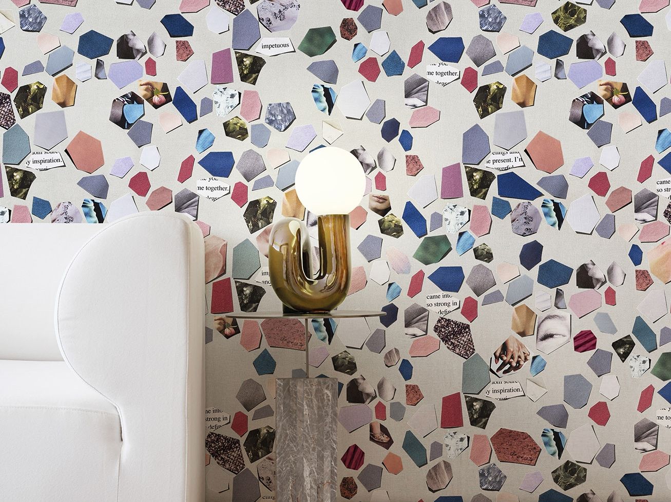 Геометрические обои ПВХ бесплатно, экологически чистые, моющиеся WallPepper ENSEMBLE ARCH-00067598