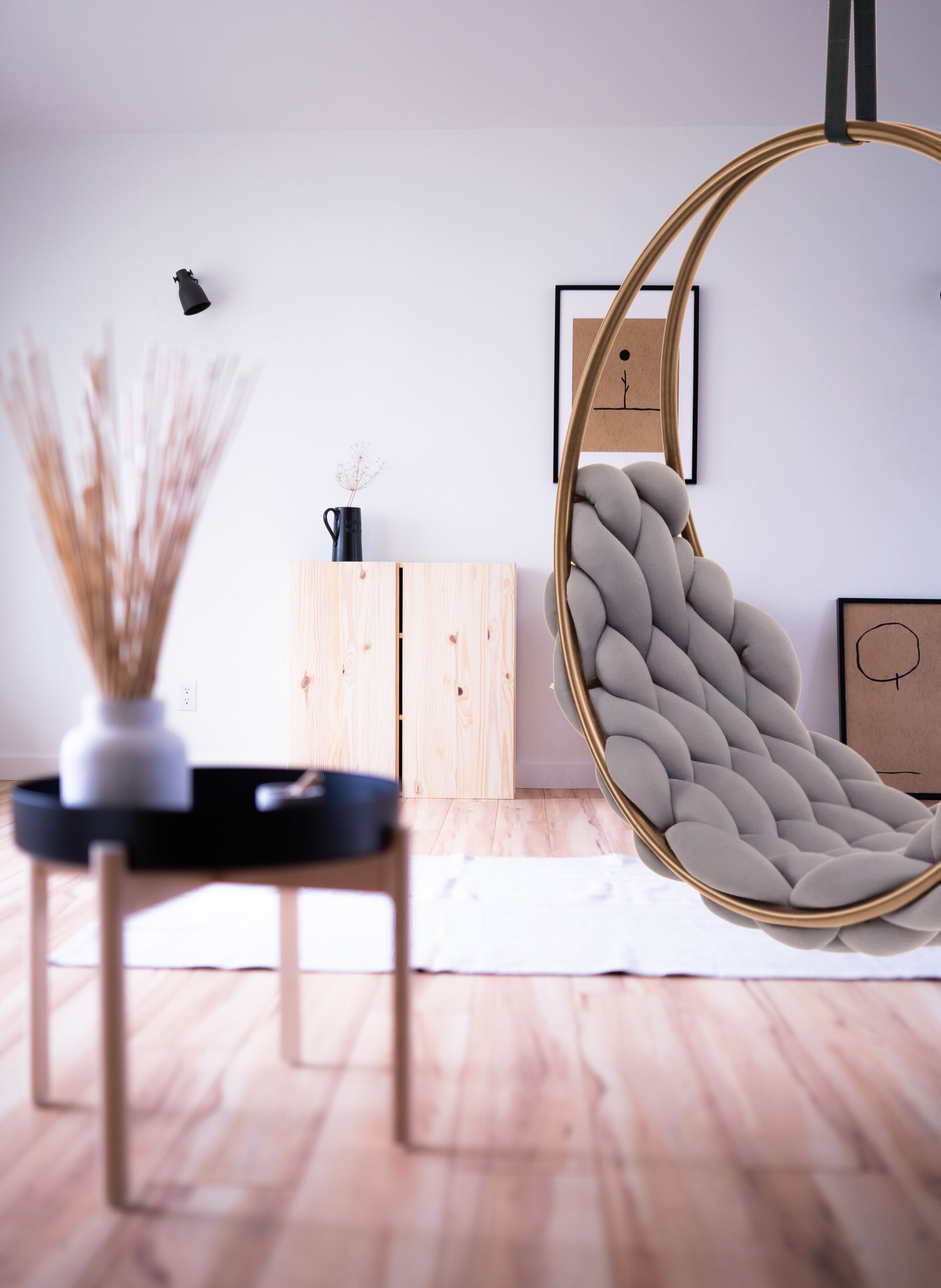 Хлопковое подвесное кресло Iwona Kosicka Design SWING PLAIT ARCH-00136062 - Вид №13