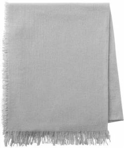 Alexandre Turpault Однотонное одеяло из шерсти мериноса