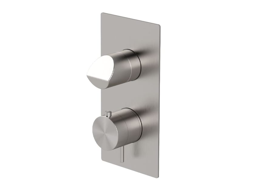 Термостатический смеситель для душа из нержавеющей стали с переключателем Radomonte Dun ARCH-00105247