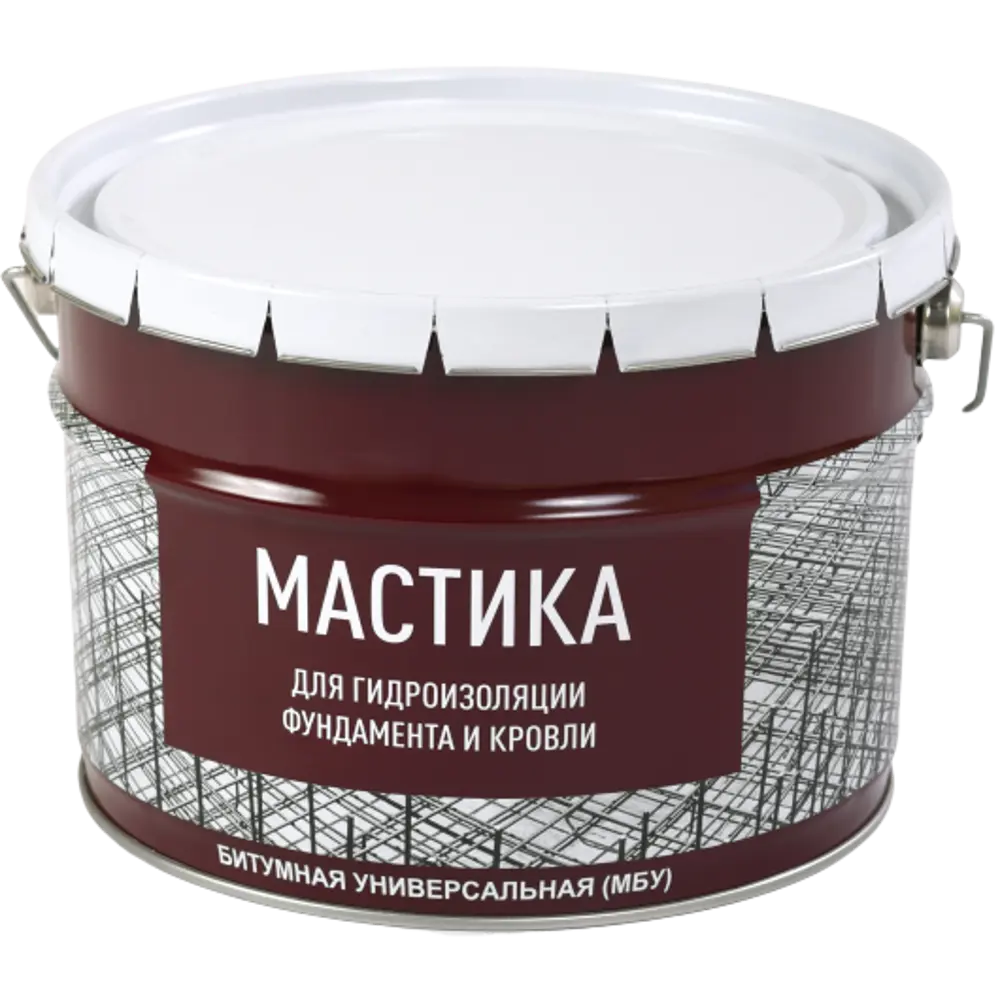 Мастика битумная универсальная, 10 кг 15384457 STLM-2116029 Santreyd Не применимо