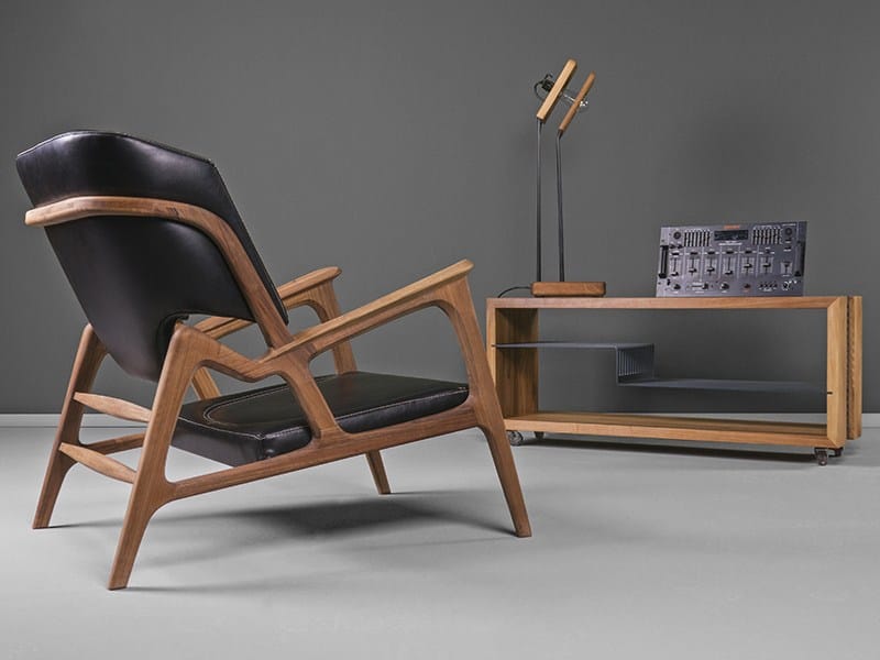 Кожаное кресло с подлокотниками с высокой спинкой HOOKL und STOOL Tisa ARCH-00080724 - Вид №4