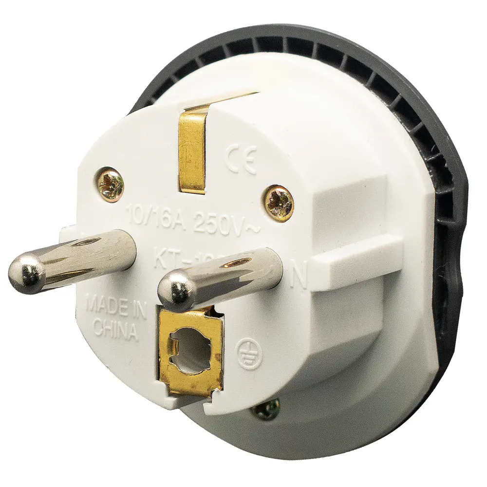 Переходник сетевой Oxion с заземлением 16 А Santreyd STLM-2050444 - Вид №1