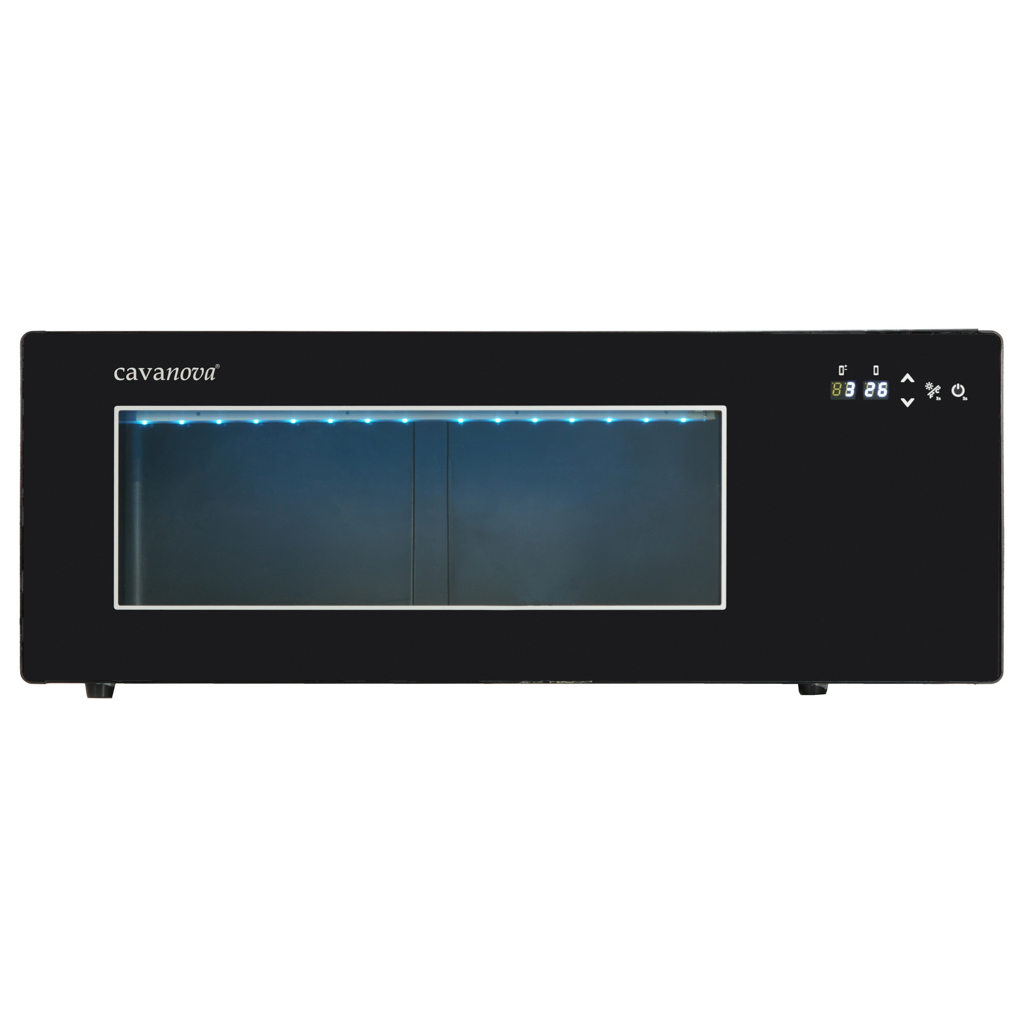 8192696 Винный шкаф Cavanova OW8CS черный STDN-0057544 - Вид №2