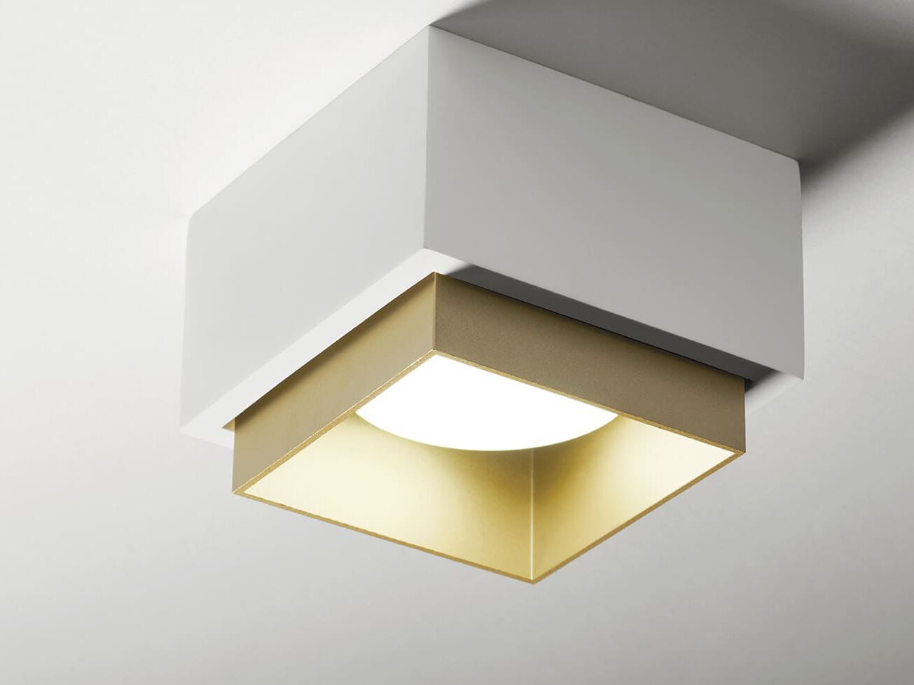 Гипсовый потолочный светильник Tecnico SYME QUADRATA ARCH-00139395 - Вид №3